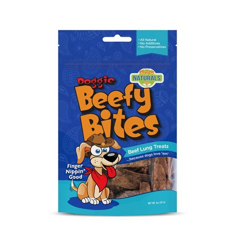 Chips Naturals Doggie Beefy Bites Dog Treat Baxterboo