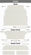 Gielgud Theatre Seating Map