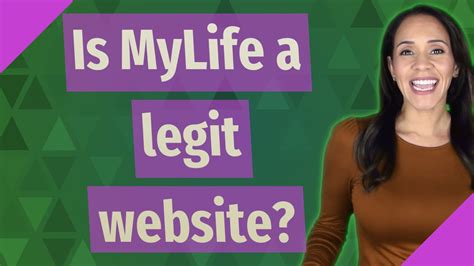 Is Mylife A Legit Website Youtube