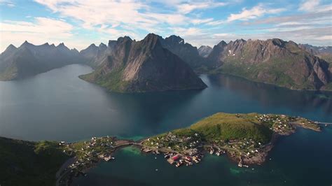Lofoten Islands Is An Archipelago In The County Of
