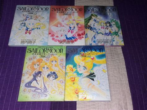 Sailor Moon Artbooks Vol 1 5 All Official By Nover On Deviantart