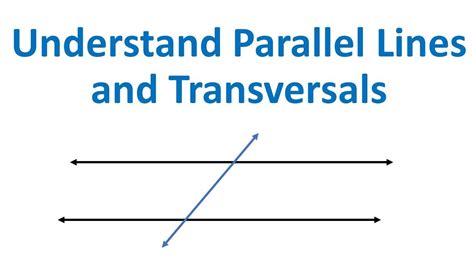 Parallel Lines With Transversal