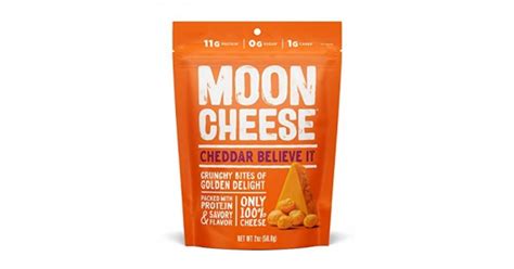 Moon Cheese 100 Natural Cheese Snack Cheddar 2 Oz