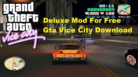 How To Install Deluxe Mod For Free In Gta Vice City Youtube