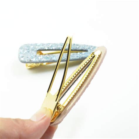 2pcs fine snap hair clips cute no slip acrylic barrettes hair clip hair pins ebay