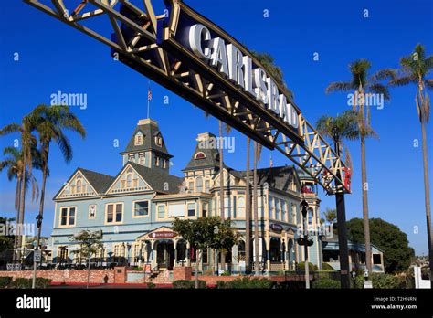 Victorian Architecture Carlsbad Village San Diego County California