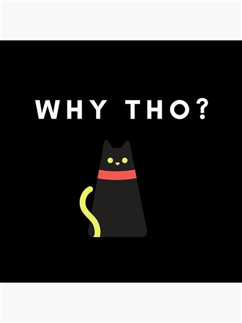 Why Tho Mask Meme Poster For Sale By Ltroopus Redbubble