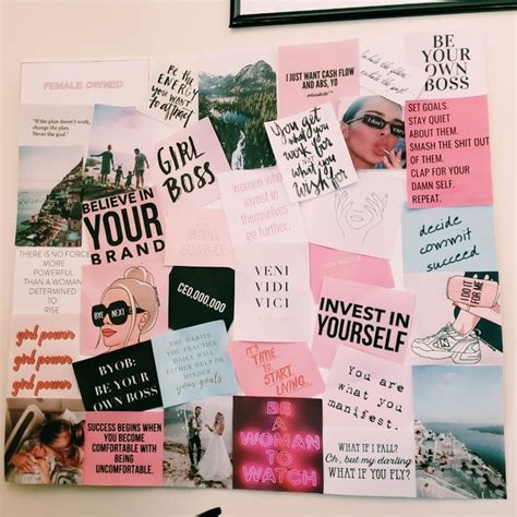vision board 🔮 creative vision boards vision board examples vision journal ideas