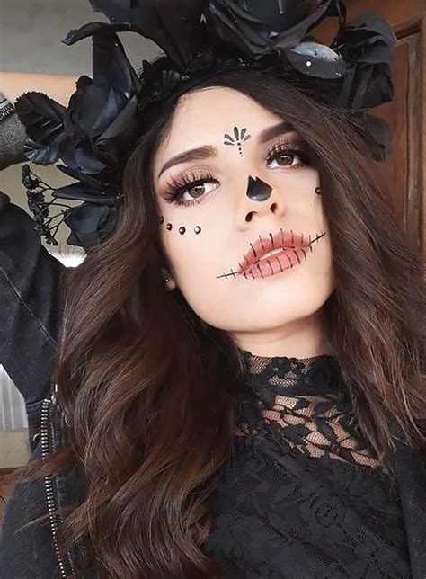 Día De Los Muertos Makeup Ideas For Halloween Sydne Style Cute