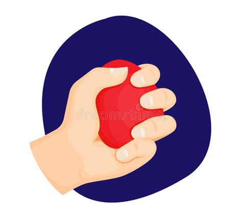 Stress Ball Squeeze Stock Illustrations 45 Stress Ball Squeeze Stock