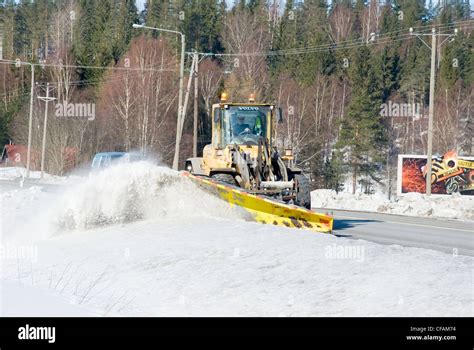 Ploughing Snow Stock Photo 43875976 Alamy