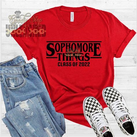 Sophomore Things Class Of 2023 Svg Dxf Png And Eps Digital Etsy