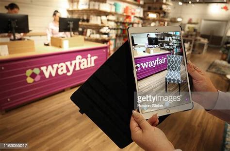 A Virtual Reality App Is Demonstrated At Wayfair S First Store In The News Photo Getty Images