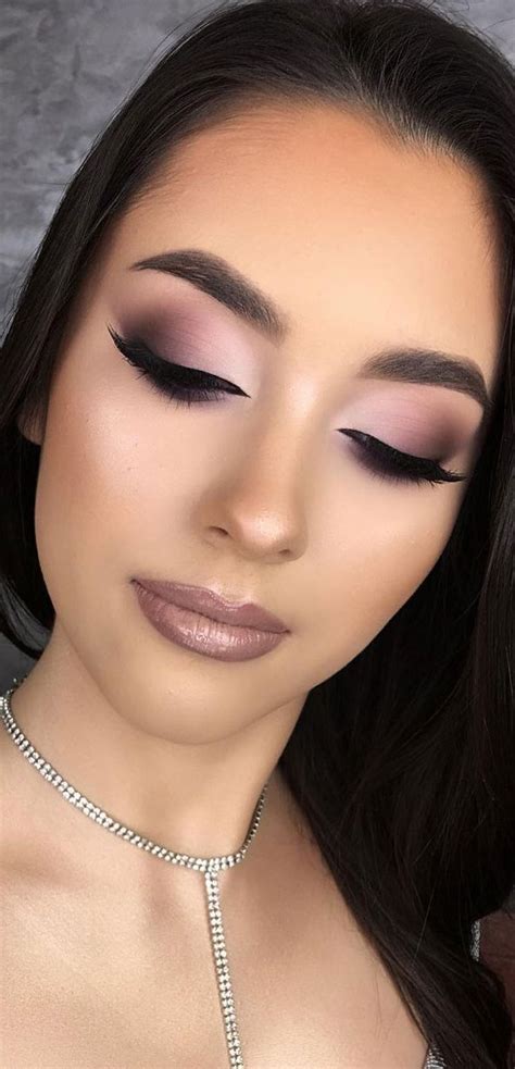 Stunning Makeup Looks 2021 Purple Matte Smoky Eye