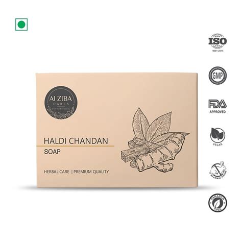 Alziba Cares Haldi Chandan Soap For Bathing Gm At Rs Piece In