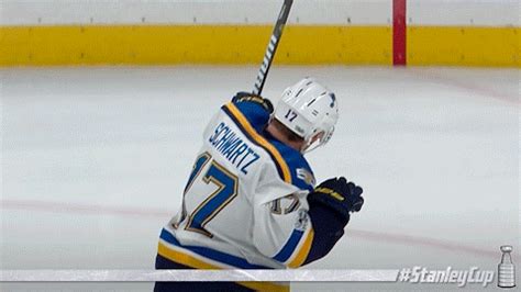 #gif #funny #picture #bestofday #love #giphy #dance #dancing #sports #football #nfl #sport #shimmy #r. Ice Hockey Fist Pump GIF by NHL | St louis blues, St louis ...