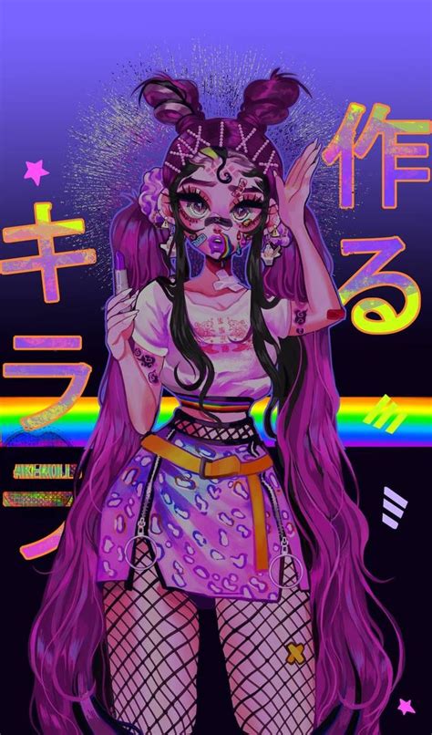 Kawaii Tomboy By Cakepai On Deviantart Pastel Goth Art Girls Cartoon