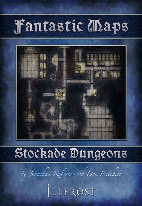 Fantastic Maps Illfrost Stockade Dungeons Illusionary Press