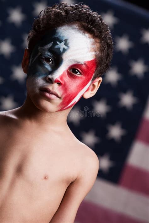 450 Face Paint American Flag Stock Photos Free And Royalty Free Stock