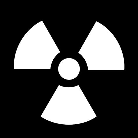 Radiation Symbol Vector At Collection Of Radiation