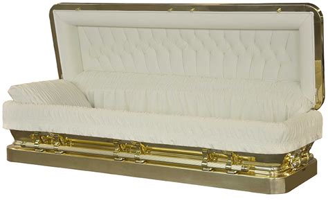 Bronze Supreme Full Couch Metal Casket Best Priced Caskets In The Uk