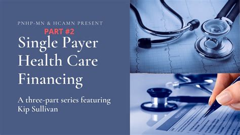 Single Payer Health Care Financing Series Part 2 Youtube