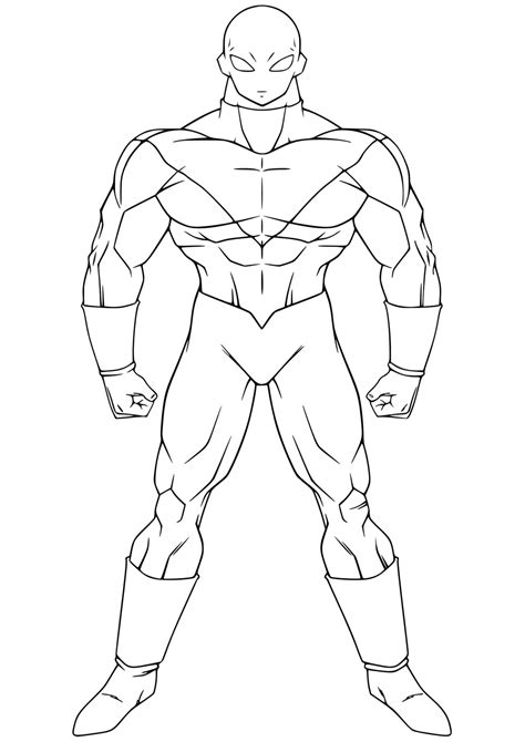 Check spelling or type a new query. Dragon Ball Super coloring page with few details for kids : Jiren | Goku desenho, Desenhos preto ...