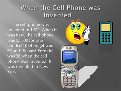 Ppt The Invention Of The Cell Phone Powerpoint Presentation Free Download Id5236910