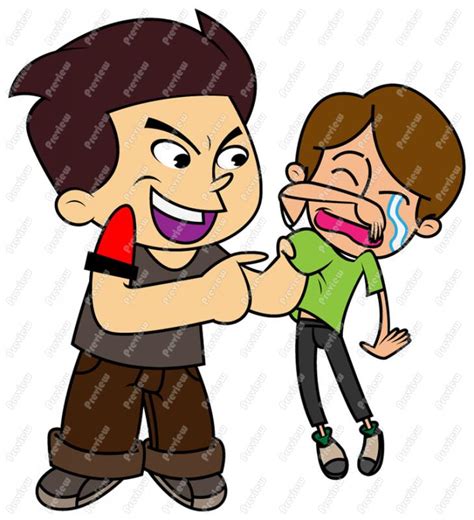 school bully clip art