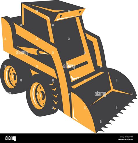 Skid Steer Vector Vectors Hi Res Stock Photography And Images Alamy