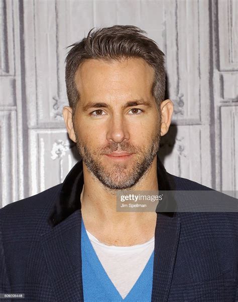 actor ryan reynolds attends the aol build speaker series ryan news photo getty images