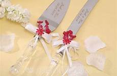 personalized ribbons serving stainless sets steel flower jjshouse