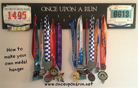 Marathon Medal Display Board Love This With Images Running