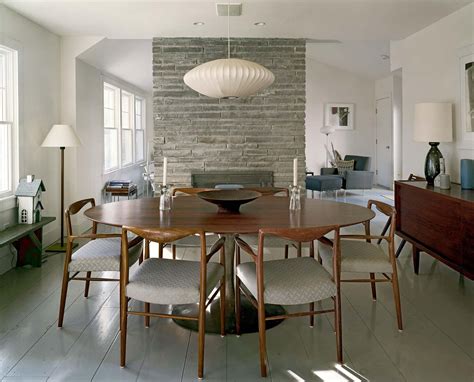 Classic Mid Century Modern Dining Room Dining Room Design Modern