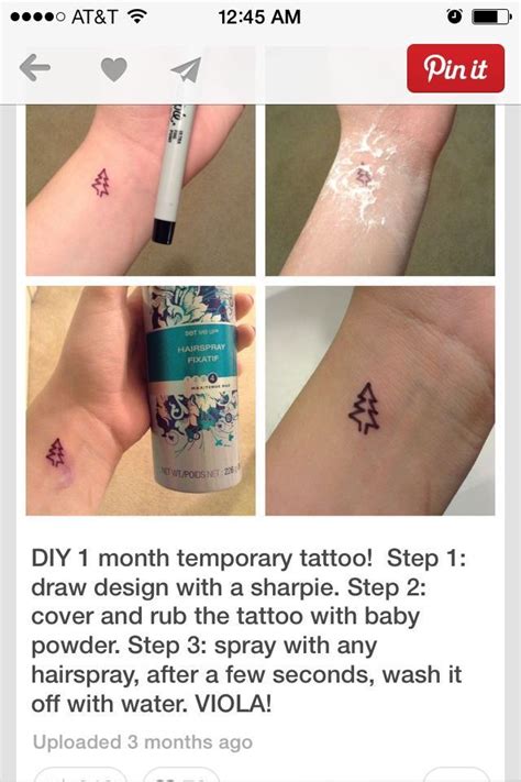 Homemade Diy Temporary Tattoos Best Tattoo Ideas
