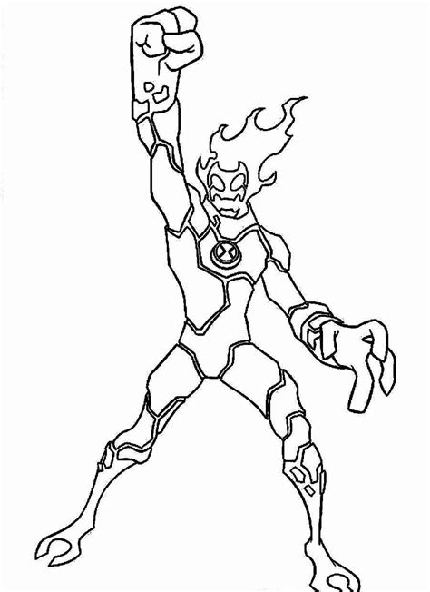 Ben 10 Coloring Pages At Getdrawings Free Download