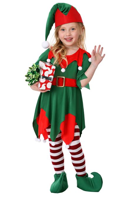 Toddler Girls Santas Helper Costume