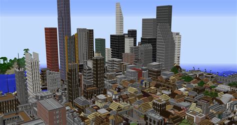 Winterfall Omega Futuristic City Build Survival Minecraft Map My XXX
