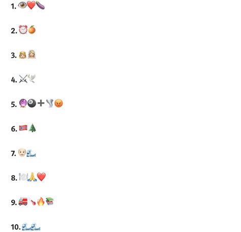 Book Titles In Emoji