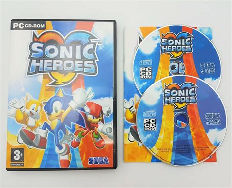 Sonic Heroes Pc Cd Rom Sega Game Free Fast Pandp Ebay