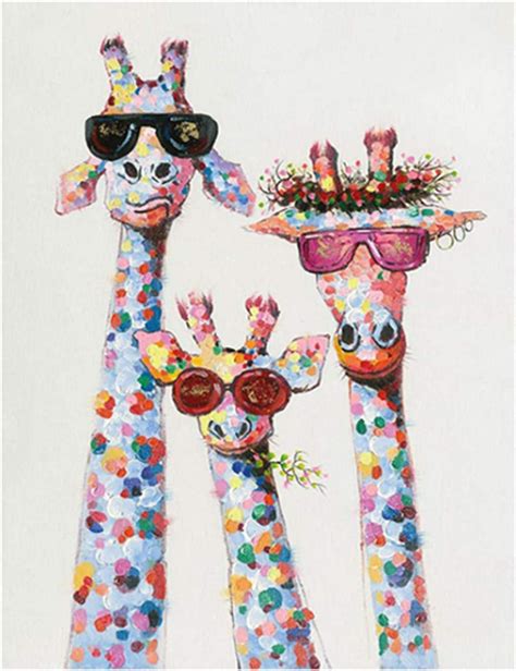 Diy 5d Giraffe Diamond Painting Kits For Adults And Kidscanvas Dots