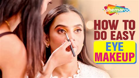 How To Do Easy Eye Makeup Cut Crease Eye Makeup Look Step By Step