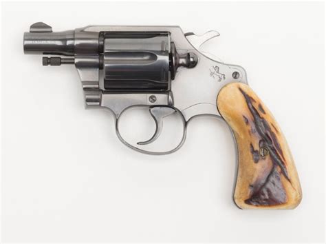 Colt Detective Special 38 Special Cal 2 Barrel Blue Finish Stag