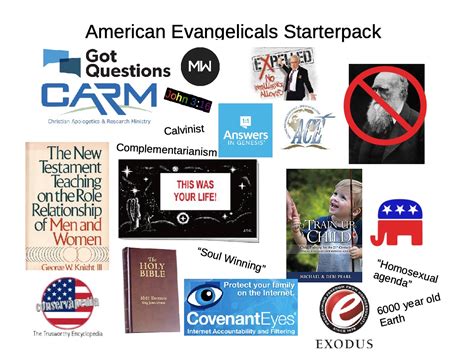 American Evangelicals Starterpack Starterpacks