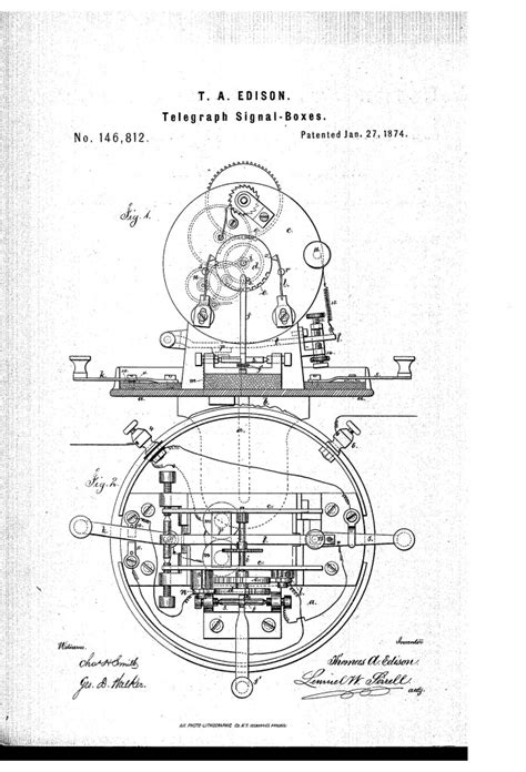 Edison Patents Image Gallery Thomas Edison Muckers Your Blog For