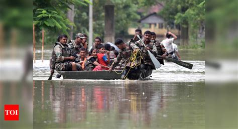 Assam Floods Death Toll Climbs To 15 Army Called Out For Rescue