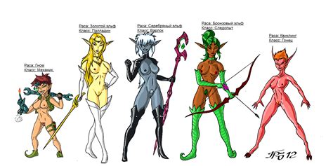 Fantasy Races Part 2 By Grriva Hentai Foundry