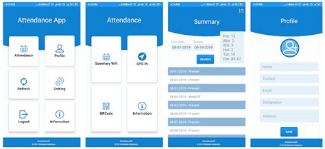 Mobile Attendance App Employee Attendance App‎