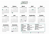 Calendario laboral Almeria 2023 - Globalendar