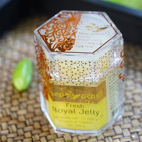 Fresh Royal Jelly 100g Thepprasit Honey Online Shopping Honey Bee